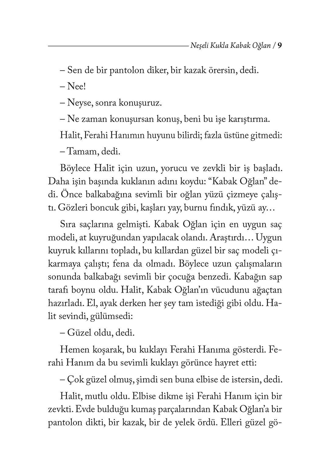 Neşeli Kukla Kabak Oğlan - Ekrem Bektaş