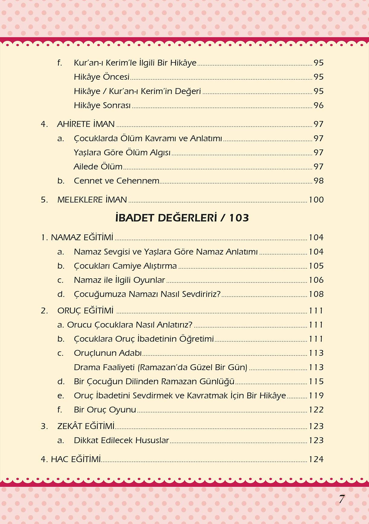 Okul Öncesi Değerler Eğitimi ve Faaliyet Örnekleri - Nigar Büşra Bahçeci