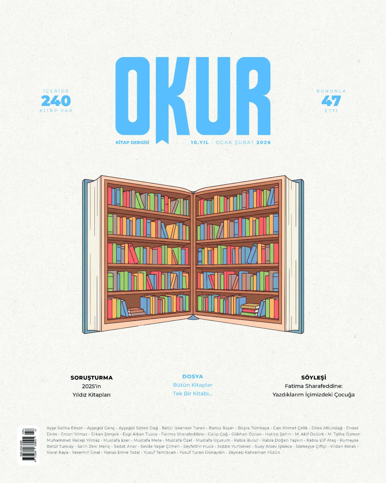 Okur Kitap Dergisi / Sayı: 45 - Eylül - Ekim 2025-Okur Kitap Dergisi / Sayı: 41 - Ocak - Şubat 2025 - Erkam Yayınları