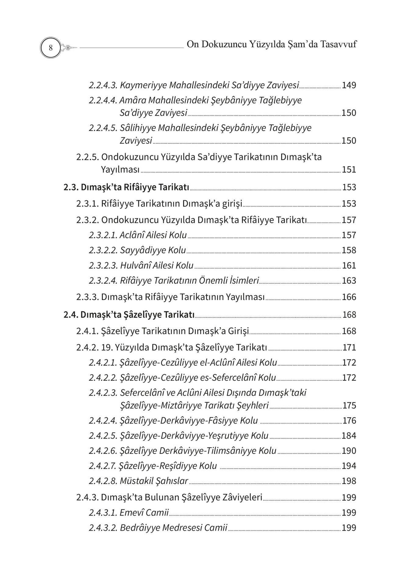 On Dokuzuncu Yüzyılda Şam'da Tasavvuf - Dr. İyat Erbakan