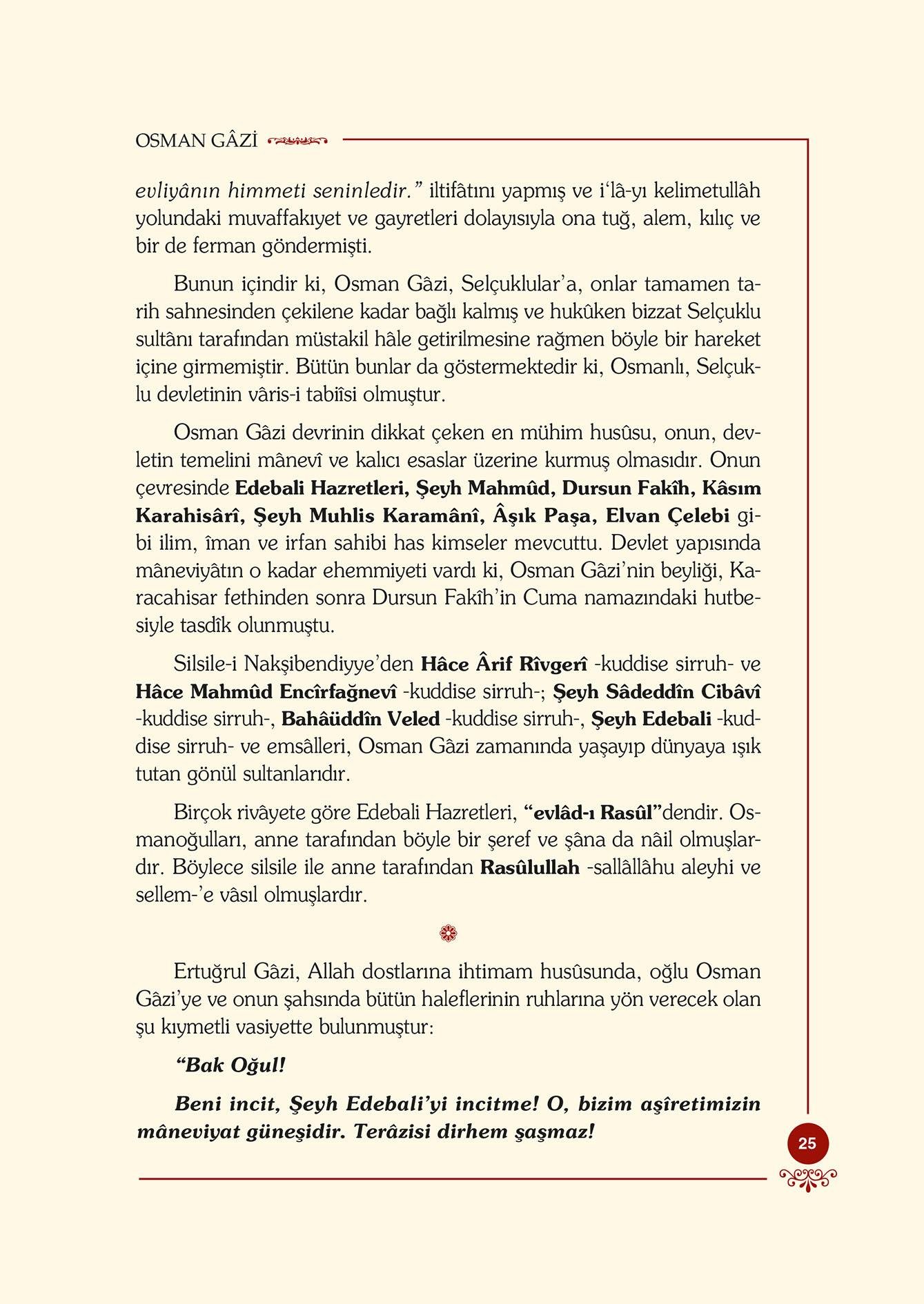 Osmanlı (Lüks Termo Deri Cilt) - Osman Nuri Topbaş