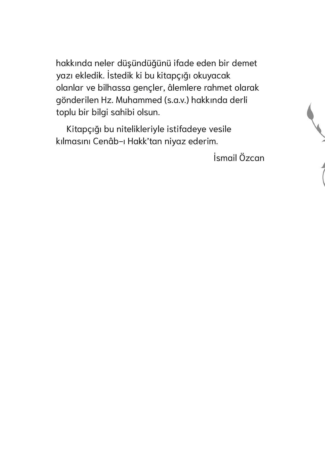 Peygamberimiz - İsmail Özcan