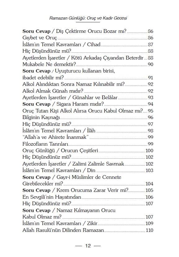Ramazan Günlüğü - Faruk Beşer-Ramazan Günlüğü - Faruk Beşer - Erkam Yayınları