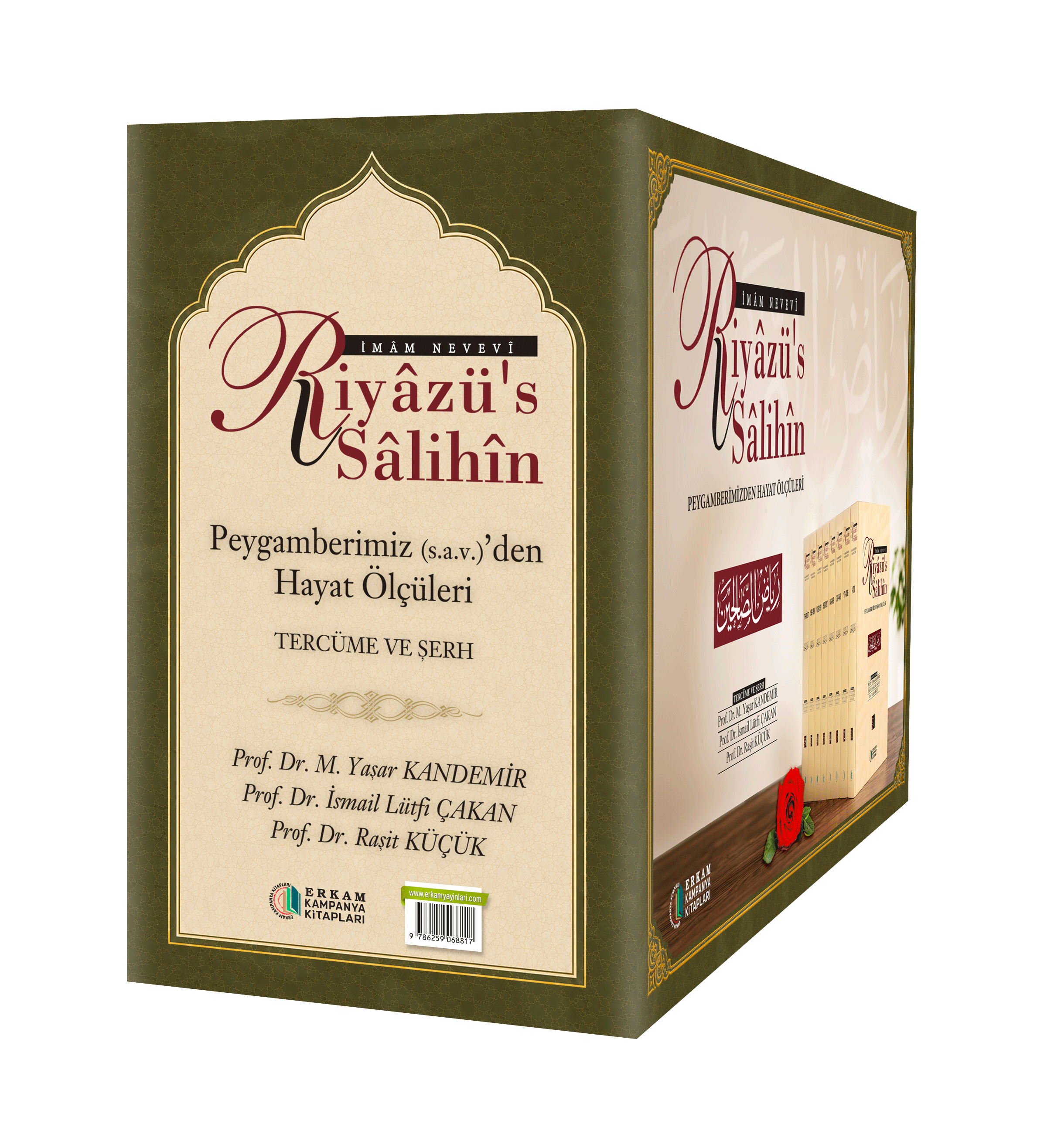 Riyazüs Salihin - Sempatik Boy Karton Kapak  - (8 cilt - 11 x 18 Ebat ) - İmam Nevevi-Riyazüs Salihin - Sempatik Boy Karton Kapak  - (8 cilt - 11 x 18 Ebat ) - İmam Nevevi - Kampanya Kitapları
