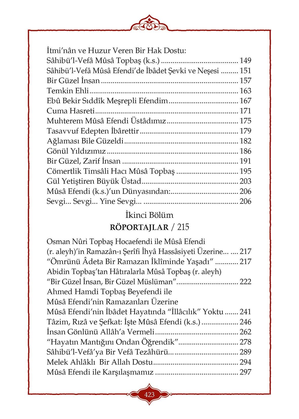 Sevenlerinin Dilinden Musa Efendi - Komisyon