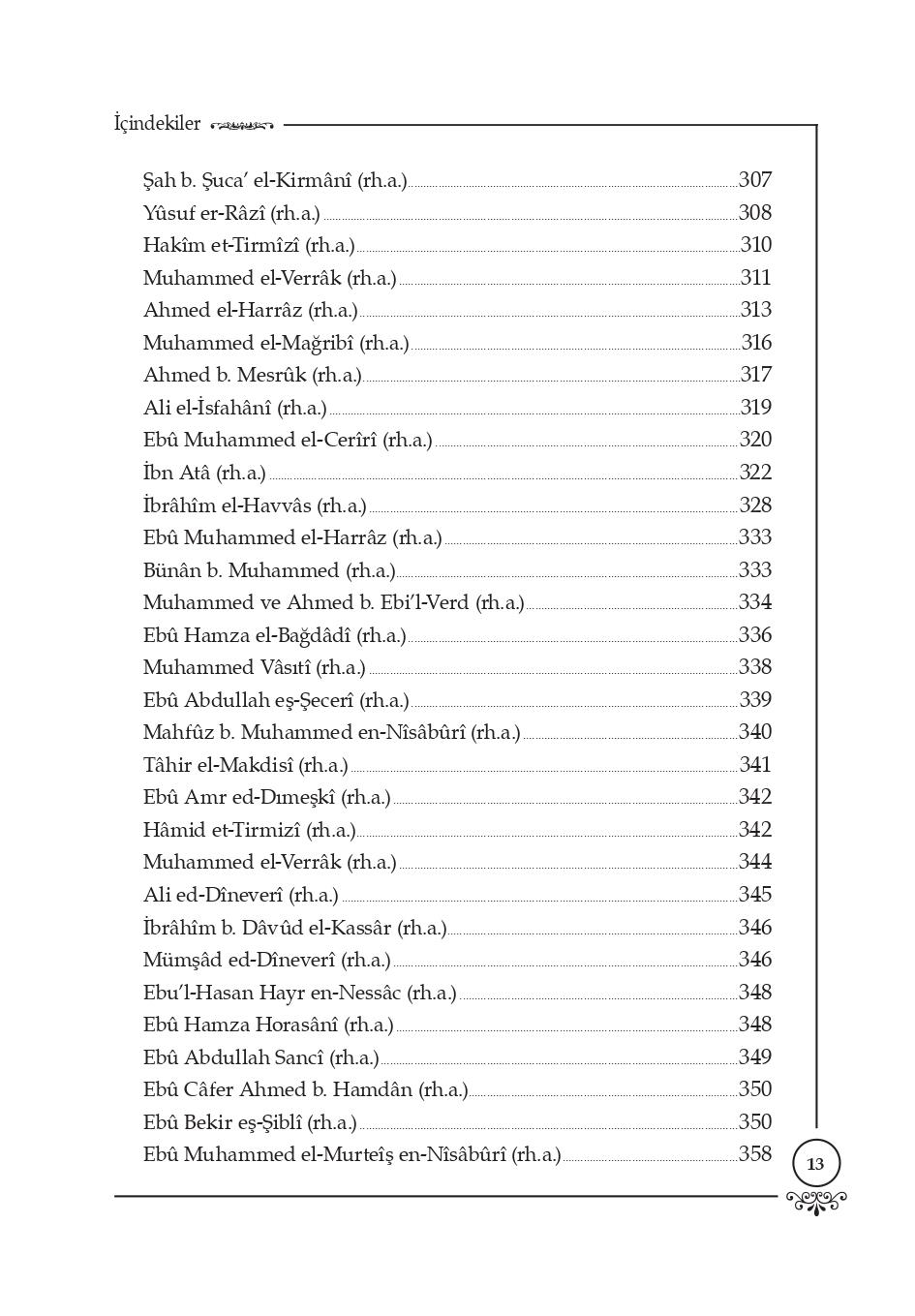 TABAKĀTÜ'l-KÜBRÂ (Veliler Ansiklopedisi)