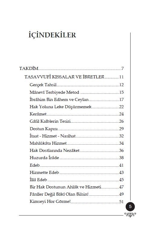 Tasavvufi Kıssaları Ve İbretler - Osman Nuri Topbaş-