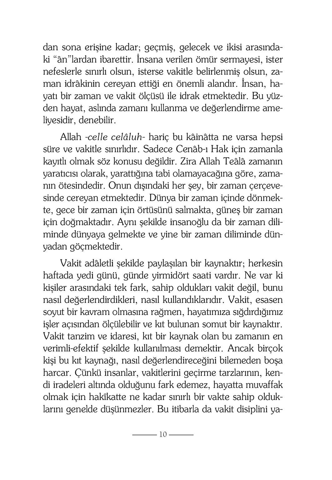Vakit Disiplini - Prof. Dr. Özcan Hıdır