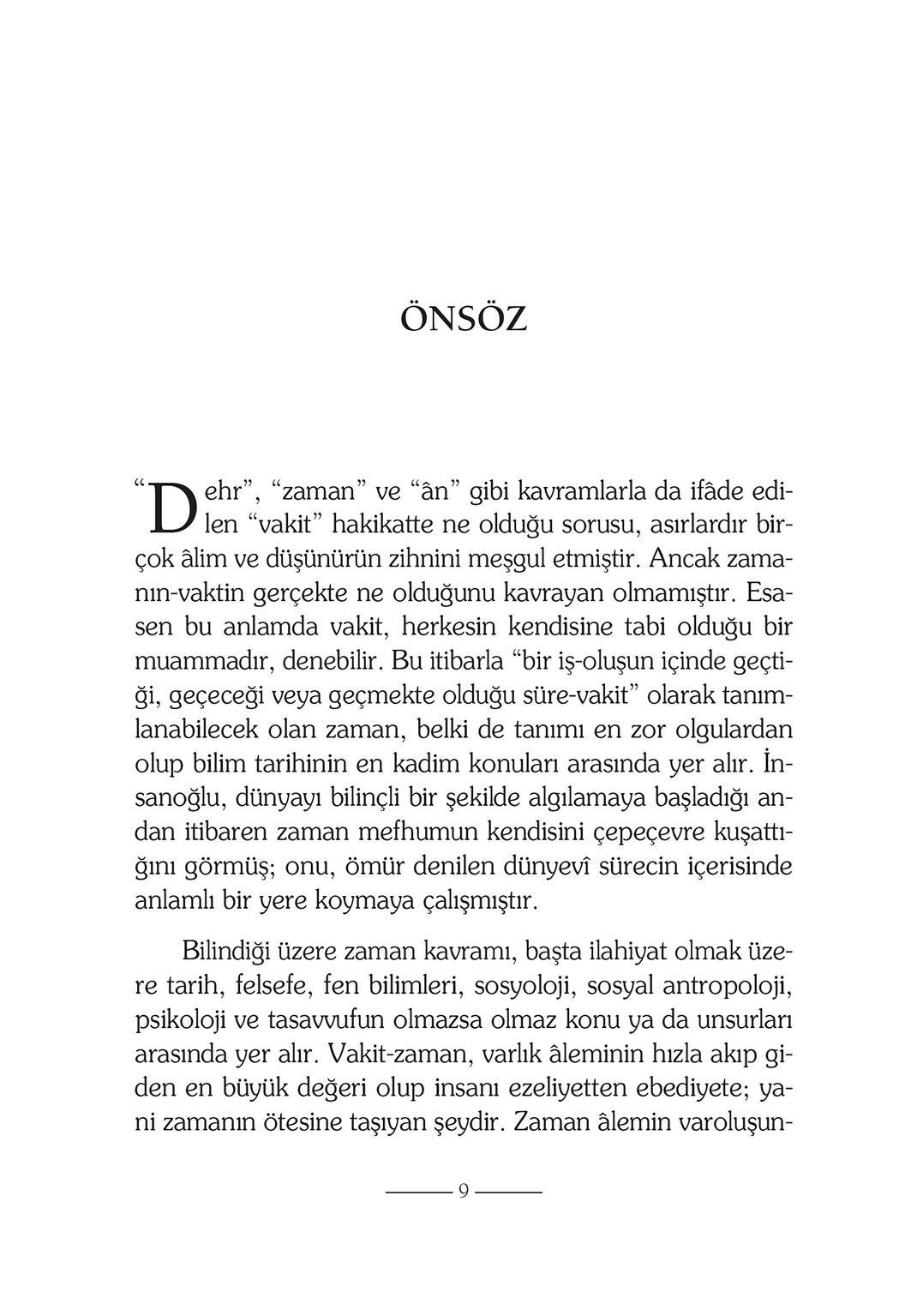 Vakit Disiplini - Prof. Dr. Özcan Hıdır