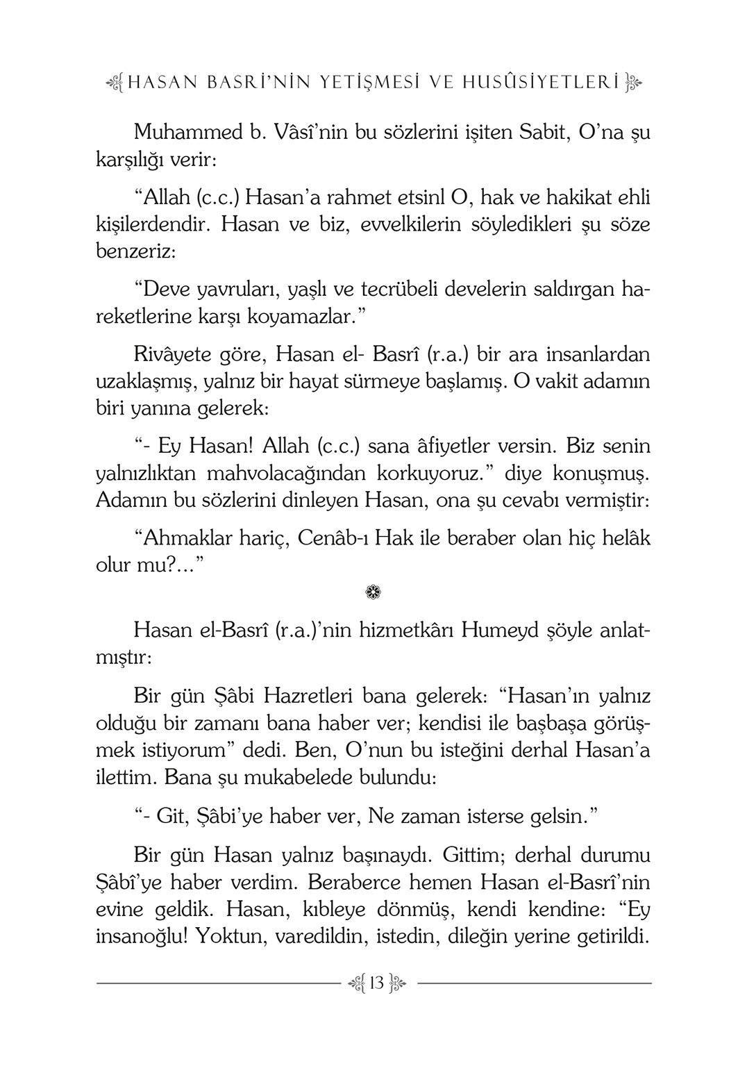 Veliler Serdarı Hasan Basri - Abdurrahman İbnu'l-Cevzî
