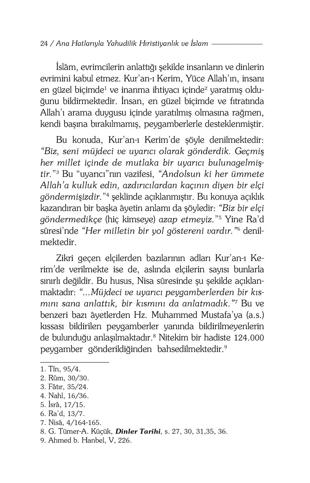 Yahudilik, Hıristiyanlık ve İslam - Doç. Dr. Erdoğan Baş, Dr. Salih İnci