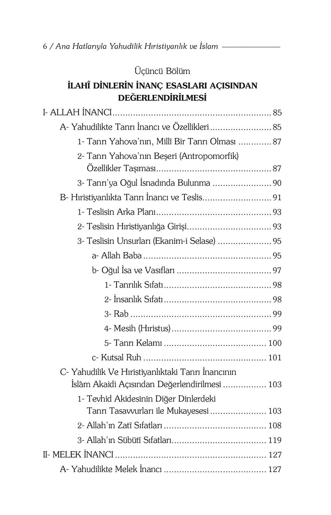 Yahudilik, Hıristiyanlık ve İslam - Doç. Dr. Erdoğan Baş, Dr. Salih İnci