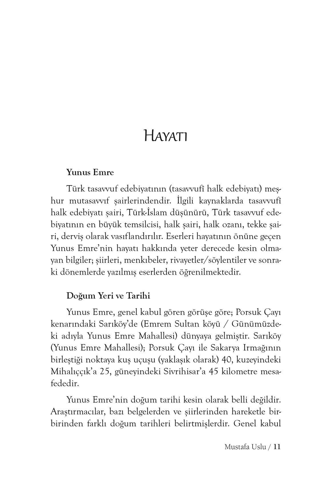 Yunus Emre - Mustafa Uslu