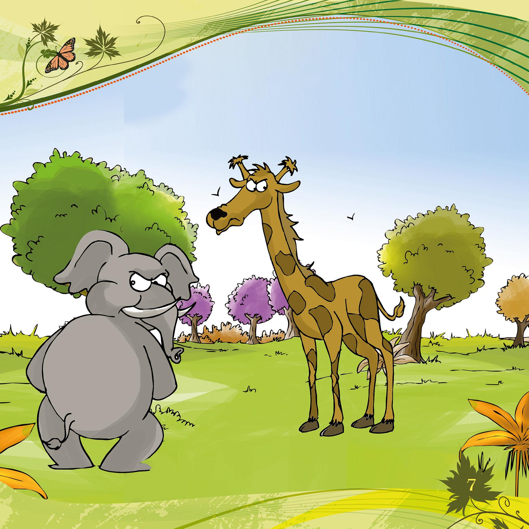 Zürafa ile Fil - Engin Nigar