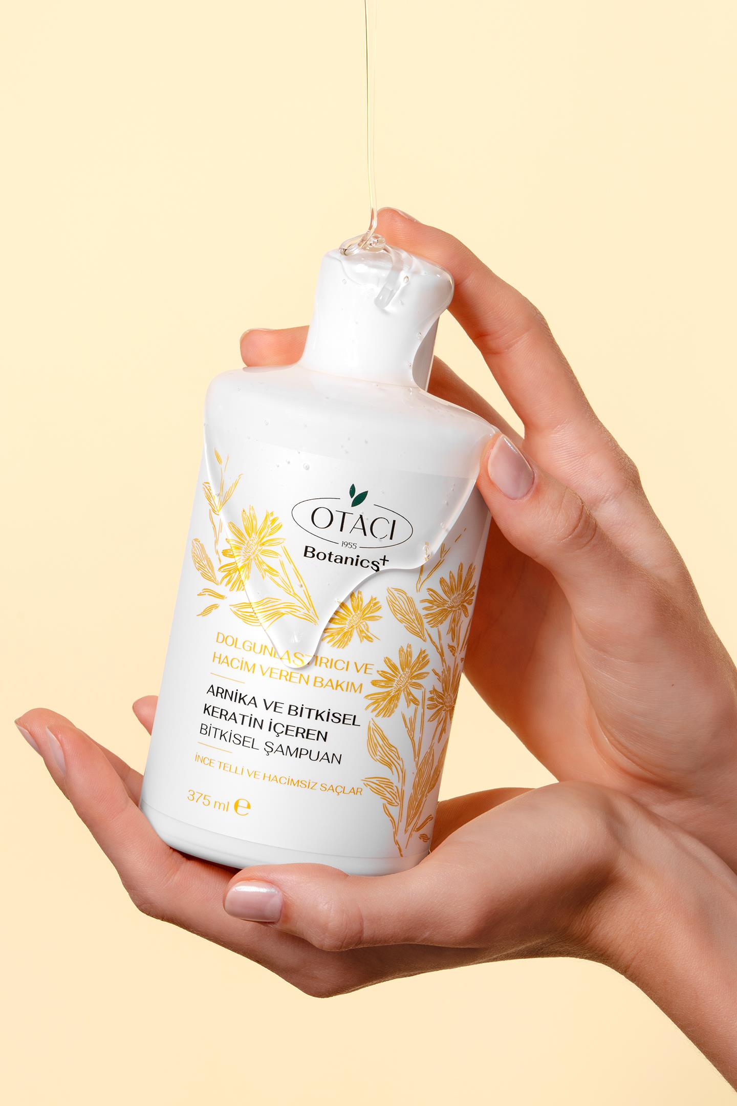 DOLGUNLUK & HACIM VEREN BAKIM - ARNIKA VE BITKISEL KERATIN IÇEREN BITKISEL SAMPUAN