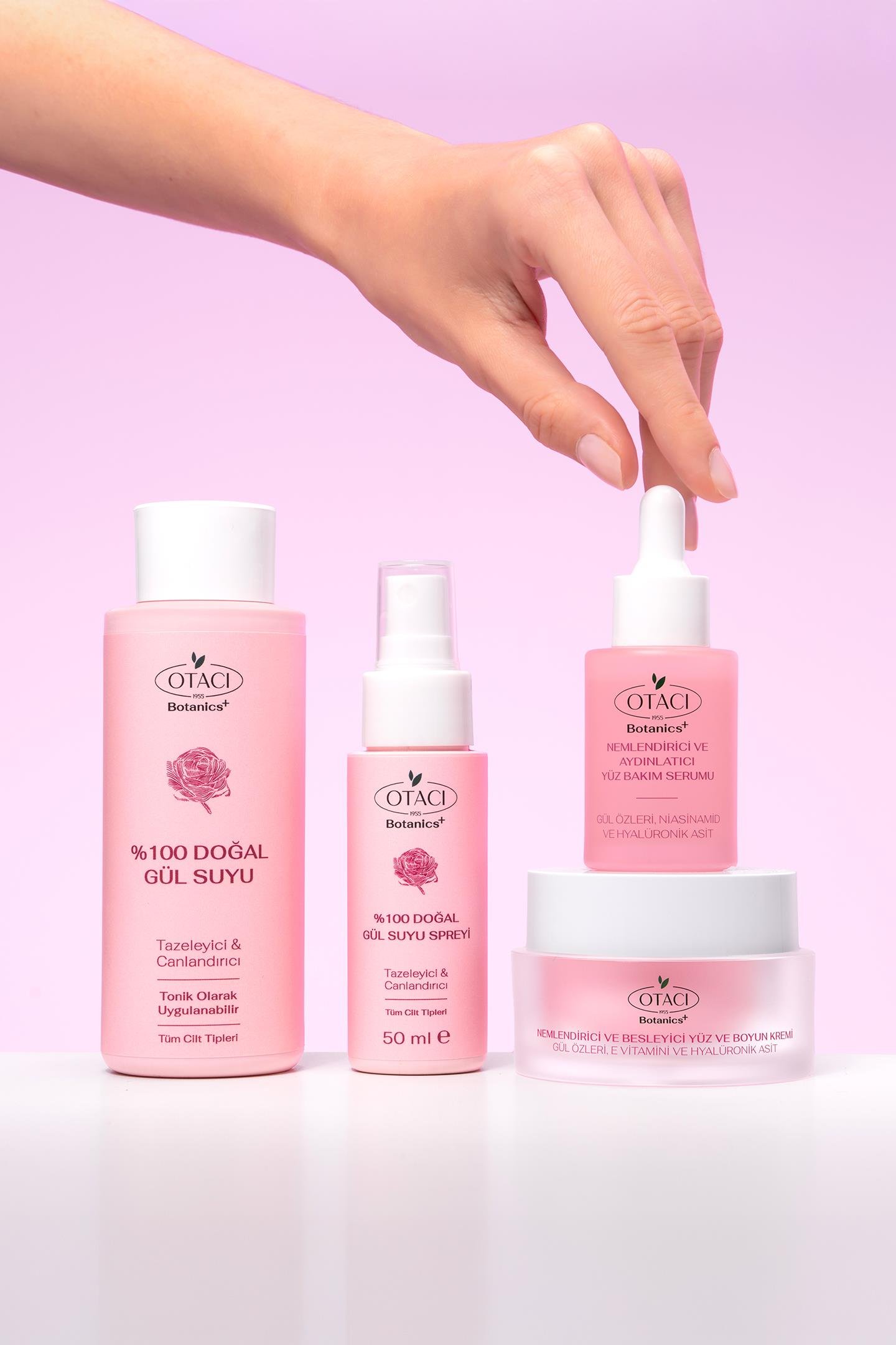 %100 DOGAL GÜL SUYU 150 ML