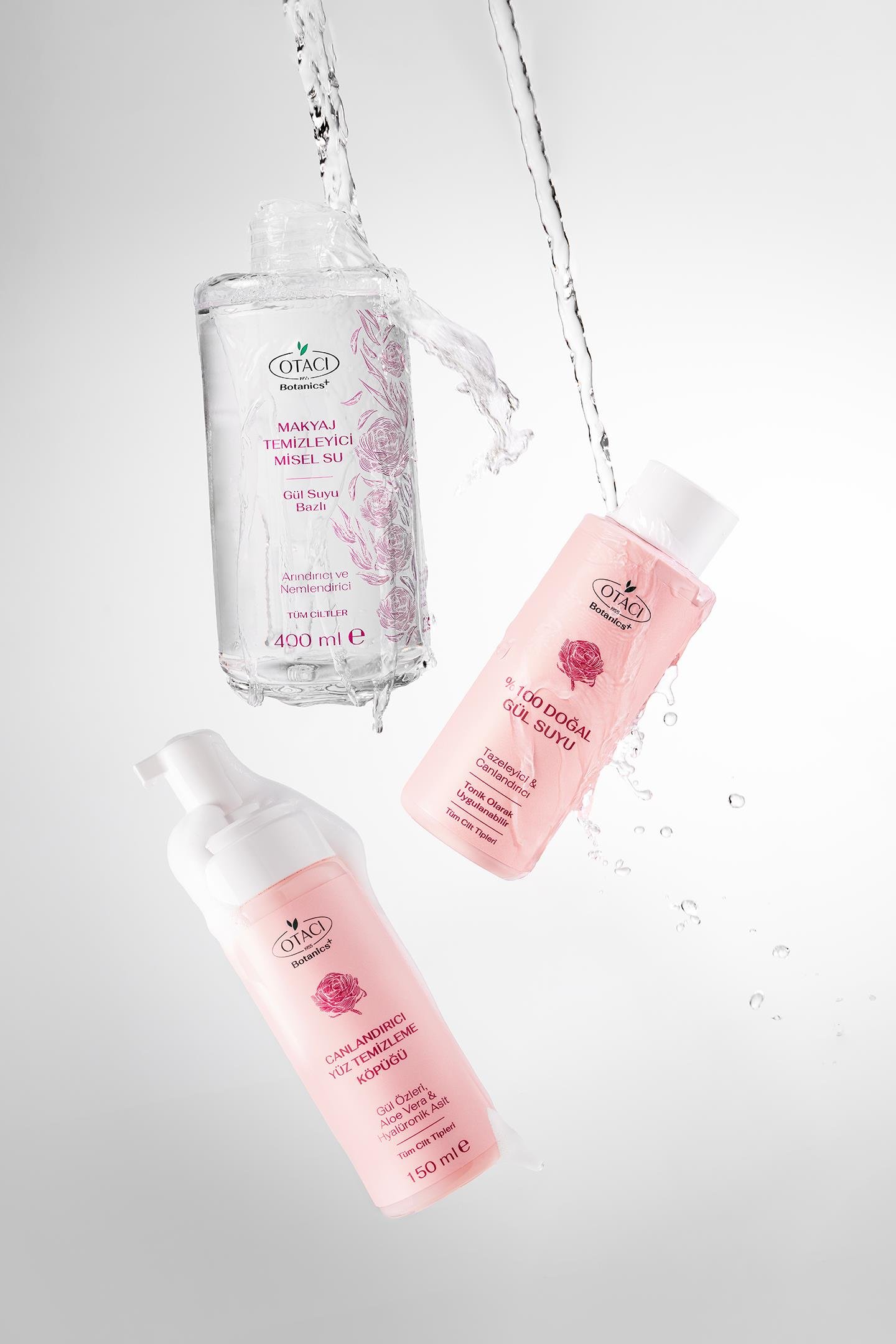 %100 DOGAL GÜL SUYU 150 ML