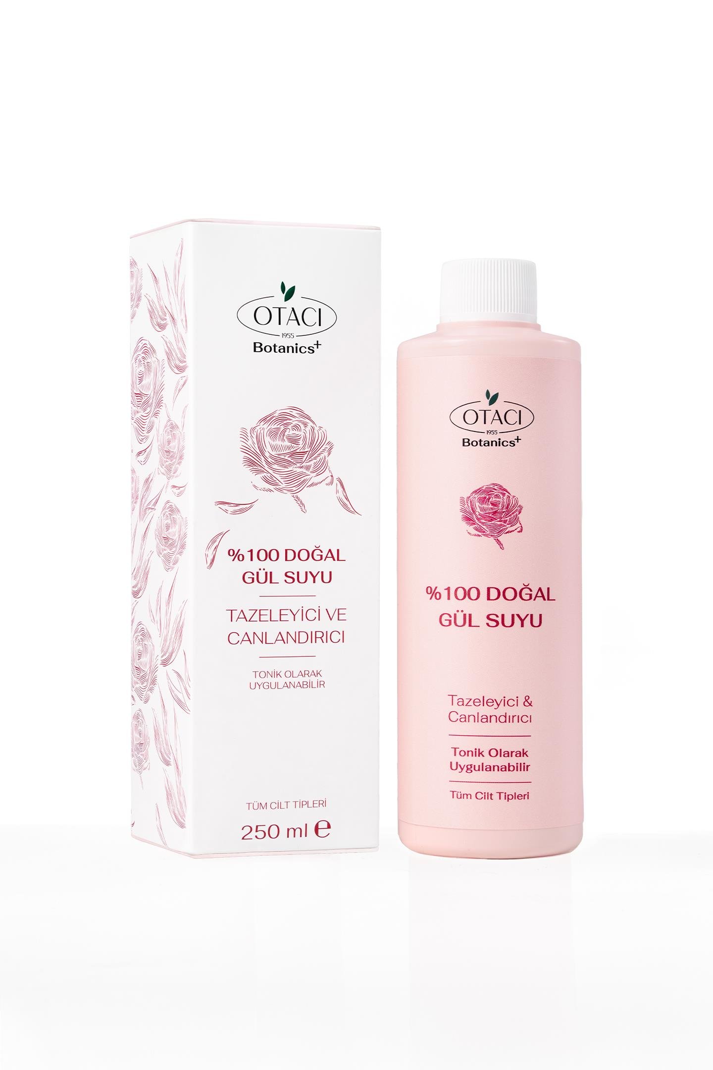 %100 DOGAL GÜL SUYU 250 ML