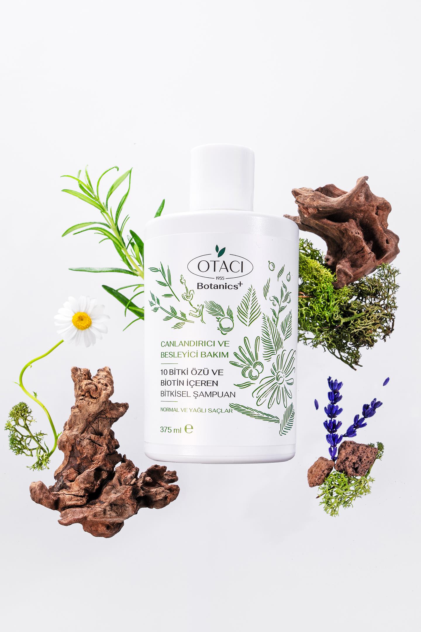 CANLANDIRICI & BESLEYICI BAKIM - 10 BITKI ÖZÜ VE BIOTIN IÇEREN BITKISEL SAMPUAN