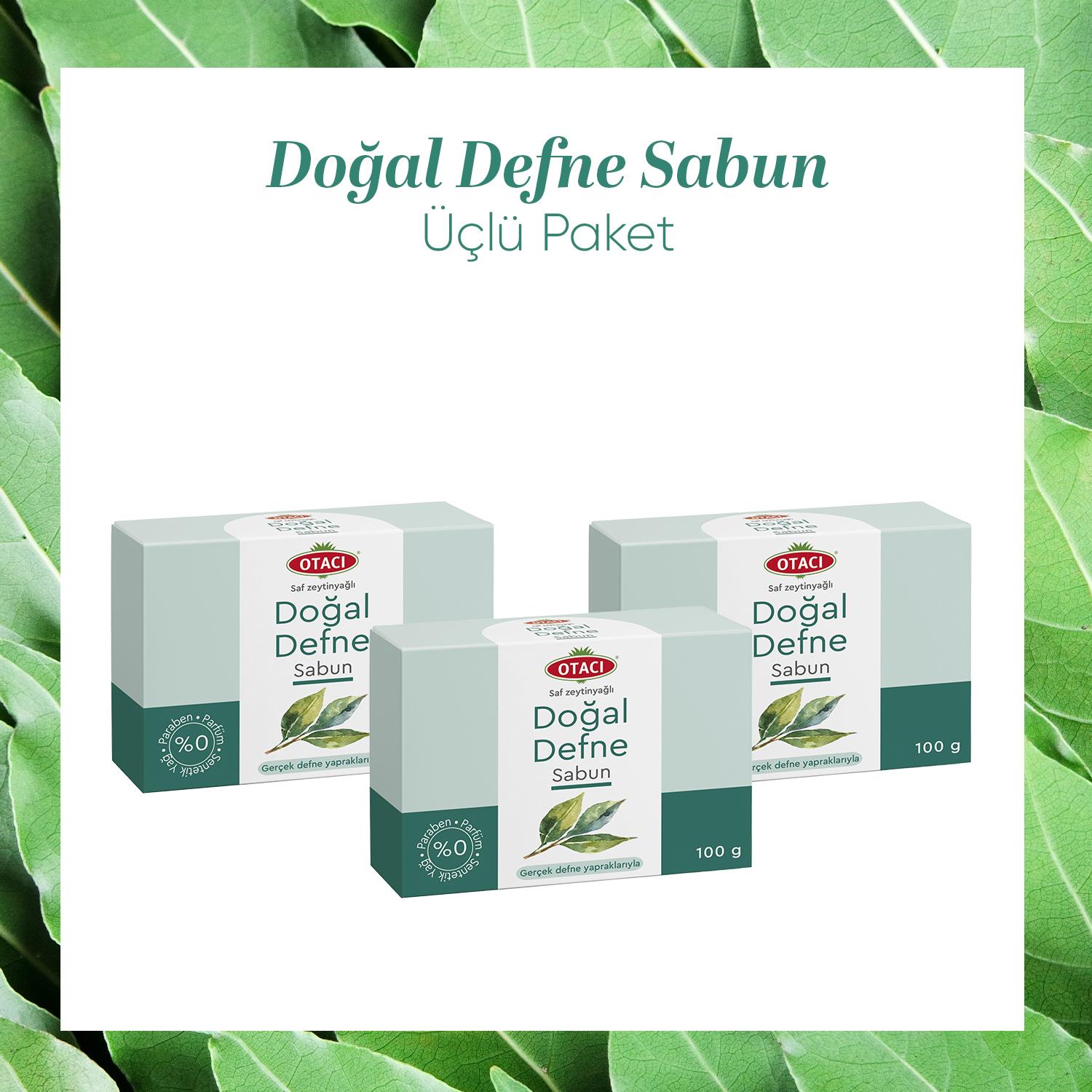 Natural Laurel Soap 3 Pack