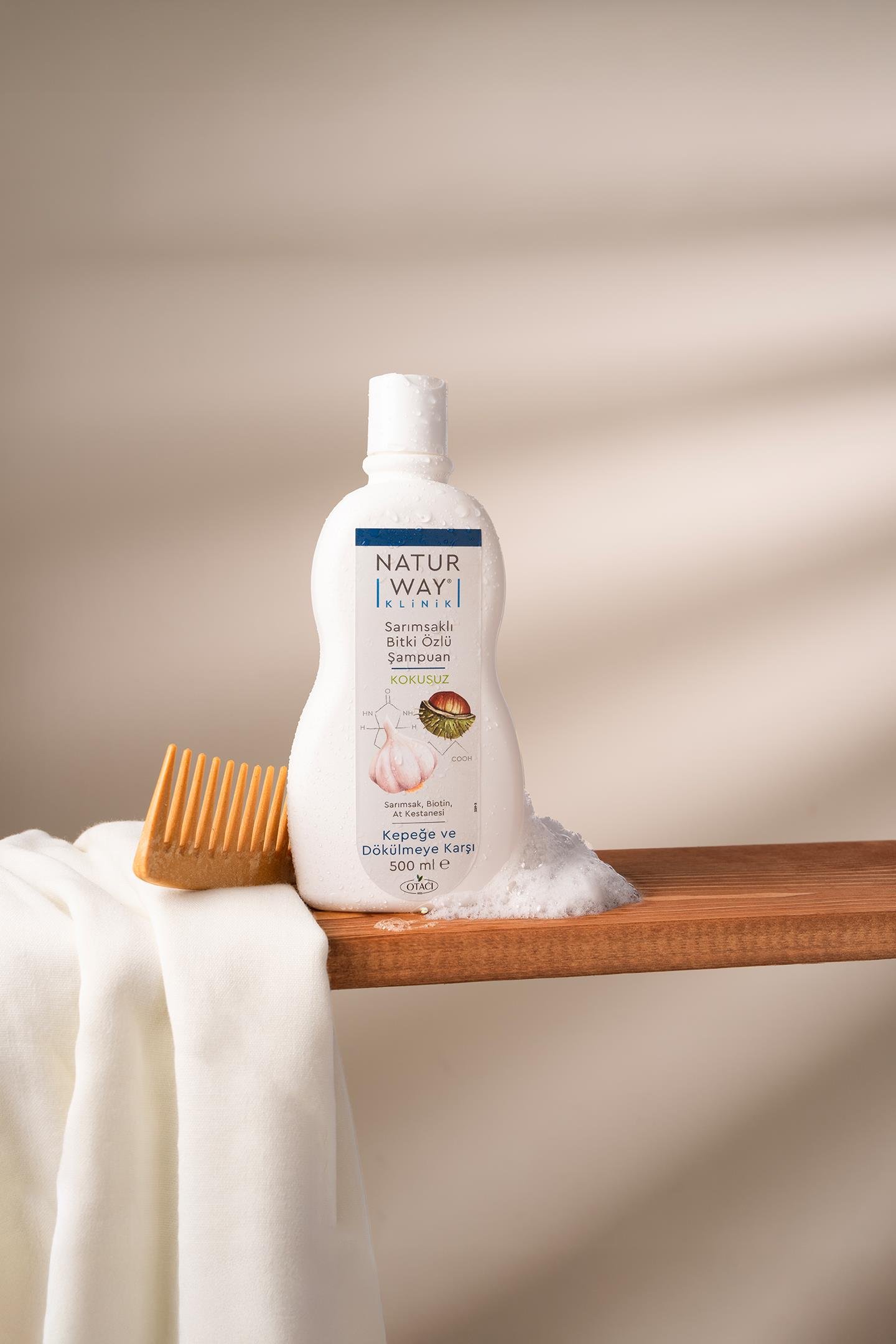 Naturway Clinic Anti-Dandruff Garlic Shampoo