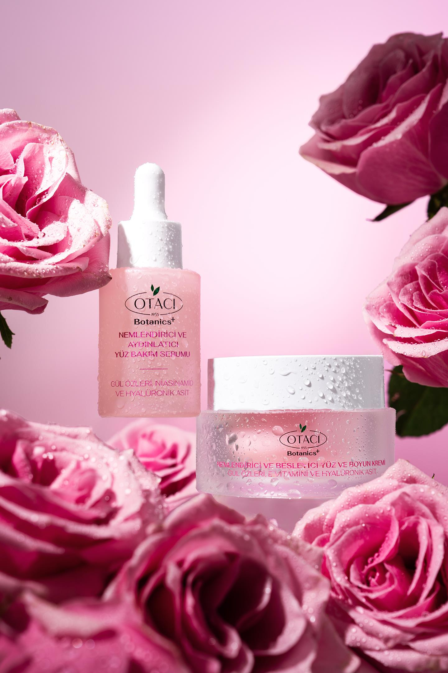 NEMLENDIRICI YÜZ VE BOYUN KREMI - GÜL ÖZLERI, E VITAMINI VE HYALÜRONIK ASIT