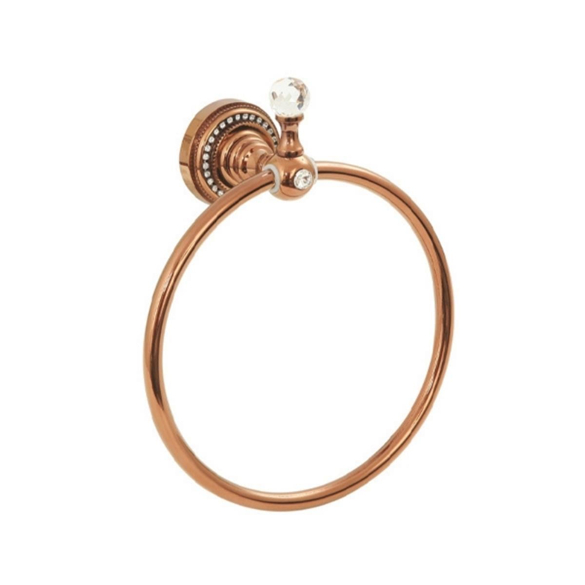 Aksu Style Halka Havluluk PVD Rose