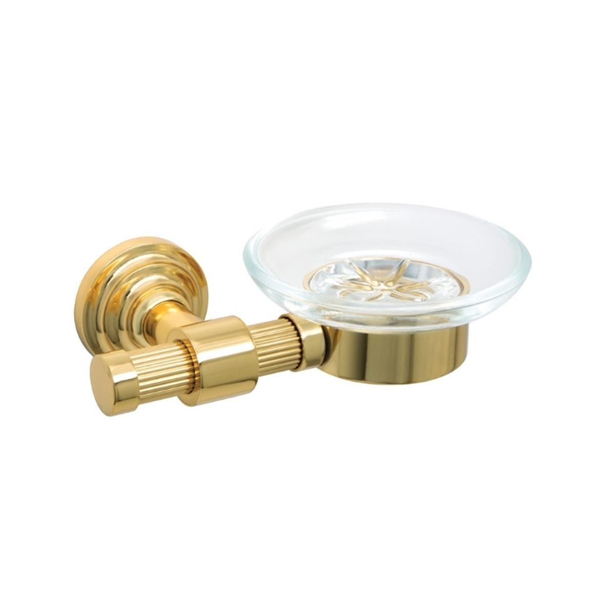 Aksu Line Montajlı Sabunluk PVD Gold