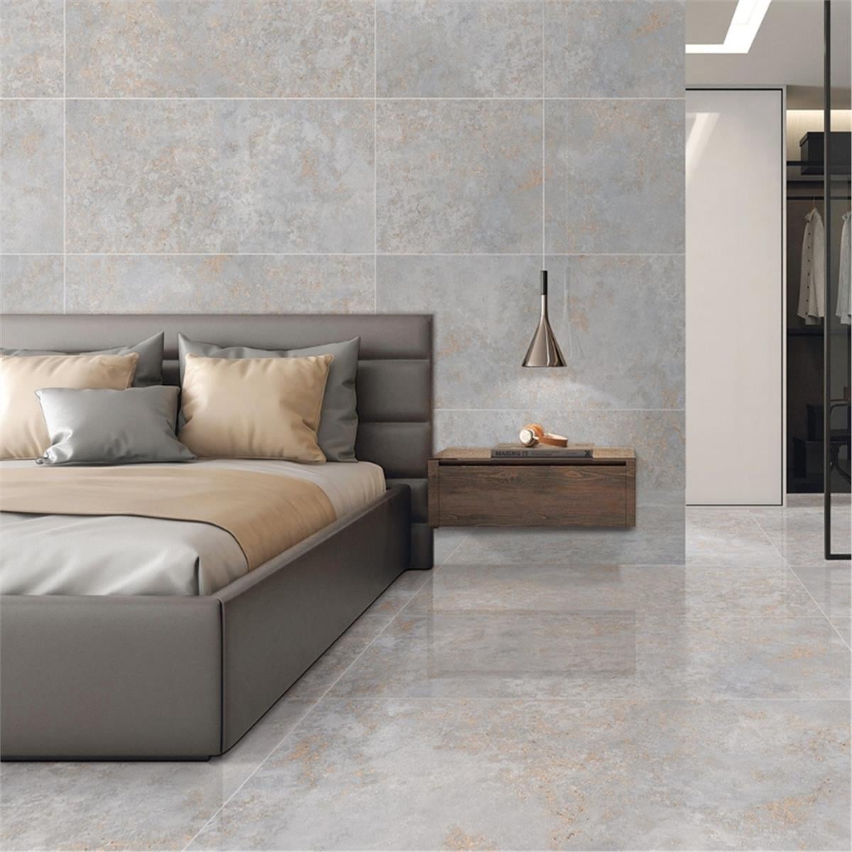 Anka Seramik 60x120 Parma Gri Rektifiye Parlak
