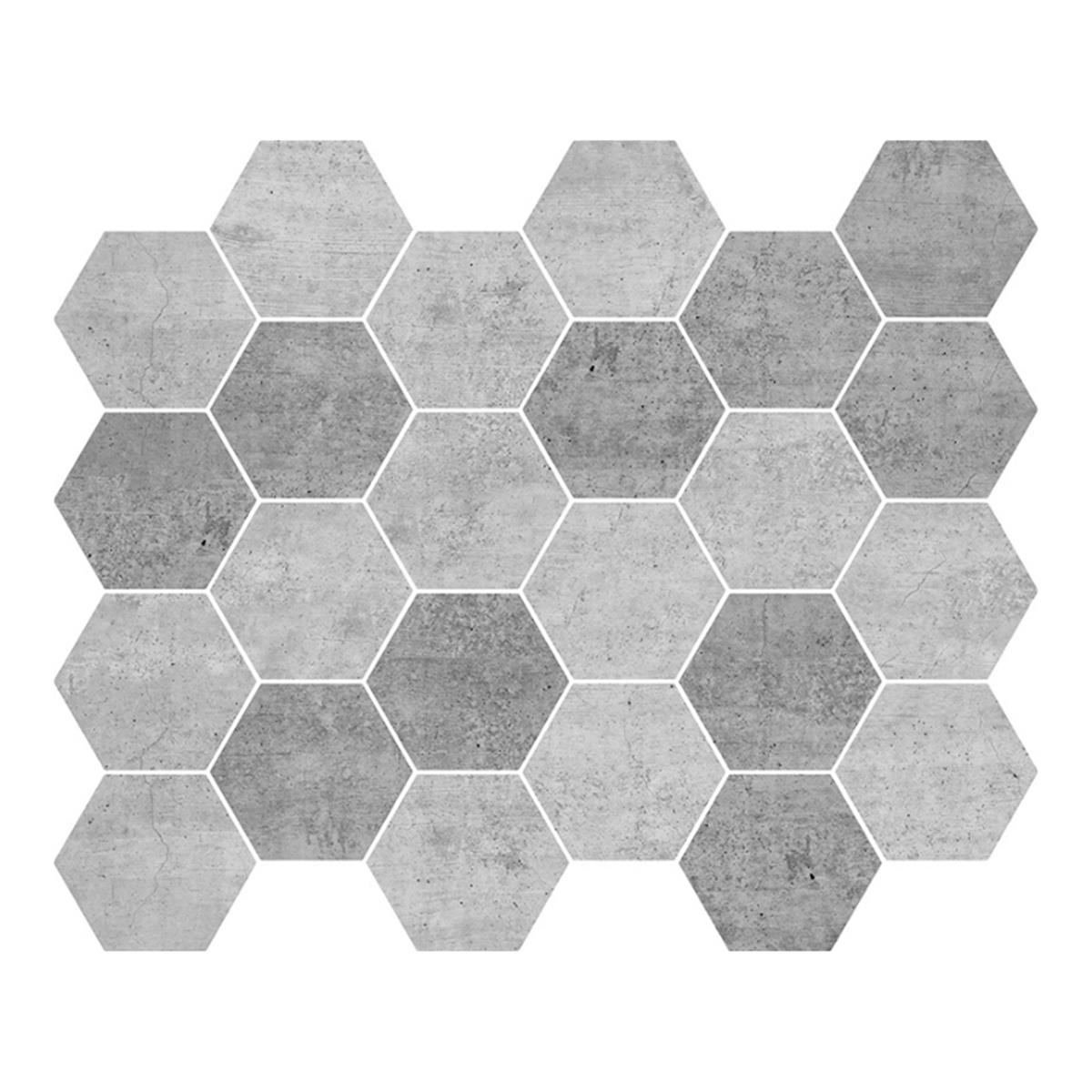 Betsan Hexa Mega Concrete Blend Light 77x88 mm Dekor Mozaik
