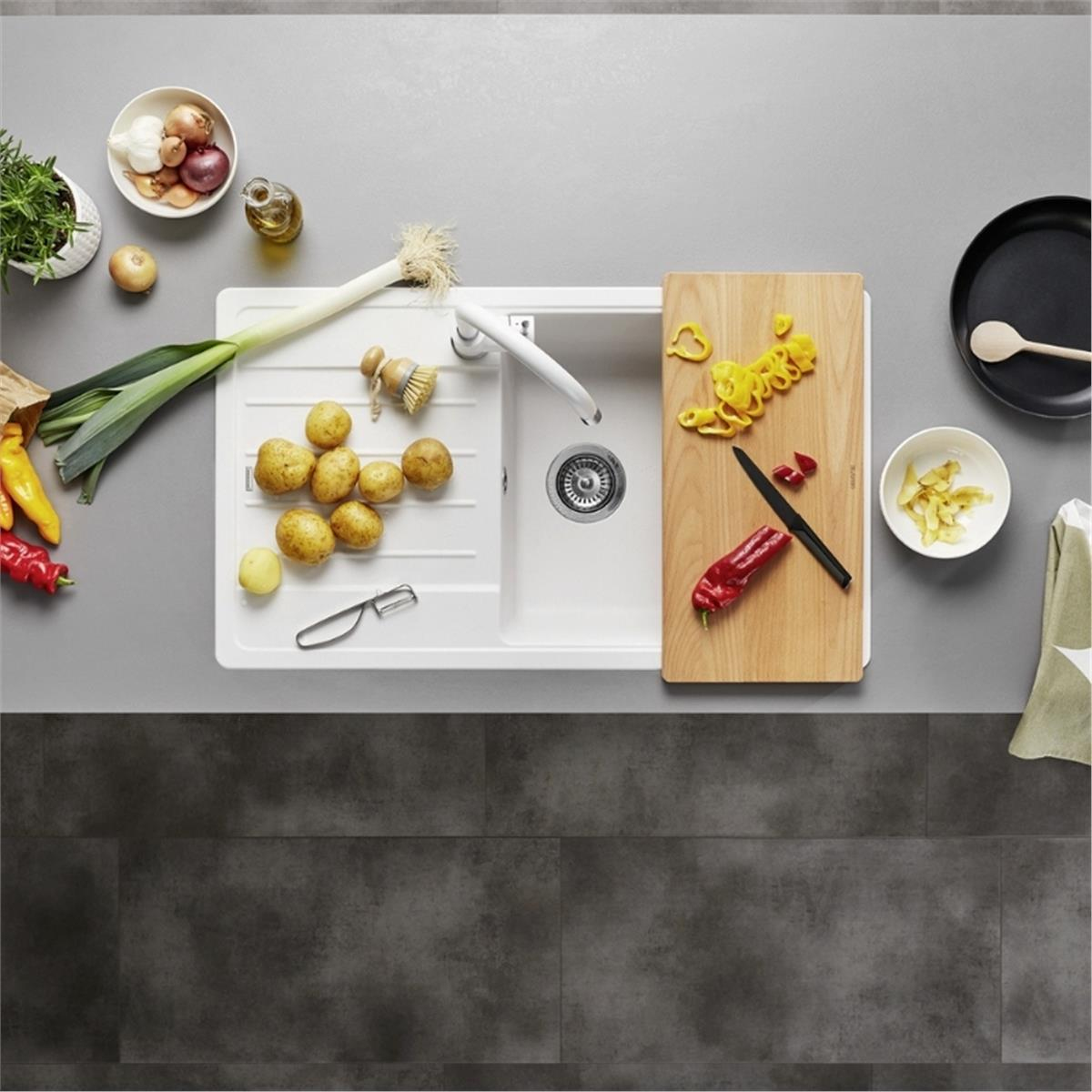 Blanco Legra Xl 6 S Silgranit Soft Beyaz Eviye