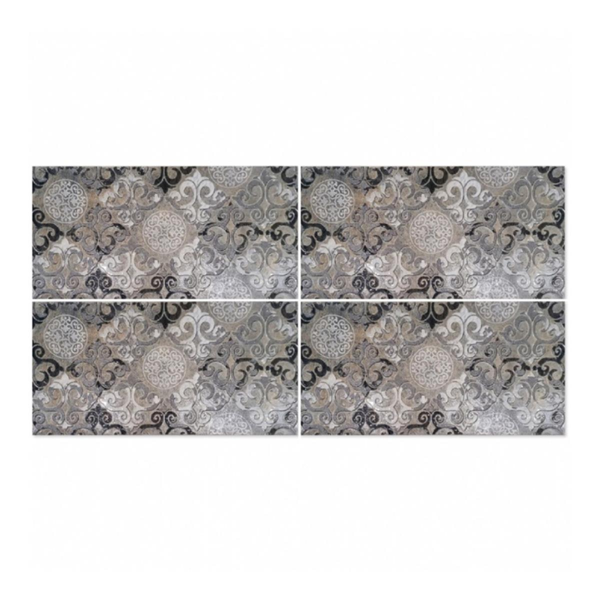 Fionart 30x60 Cresto Brown S7 Dekor Seramik