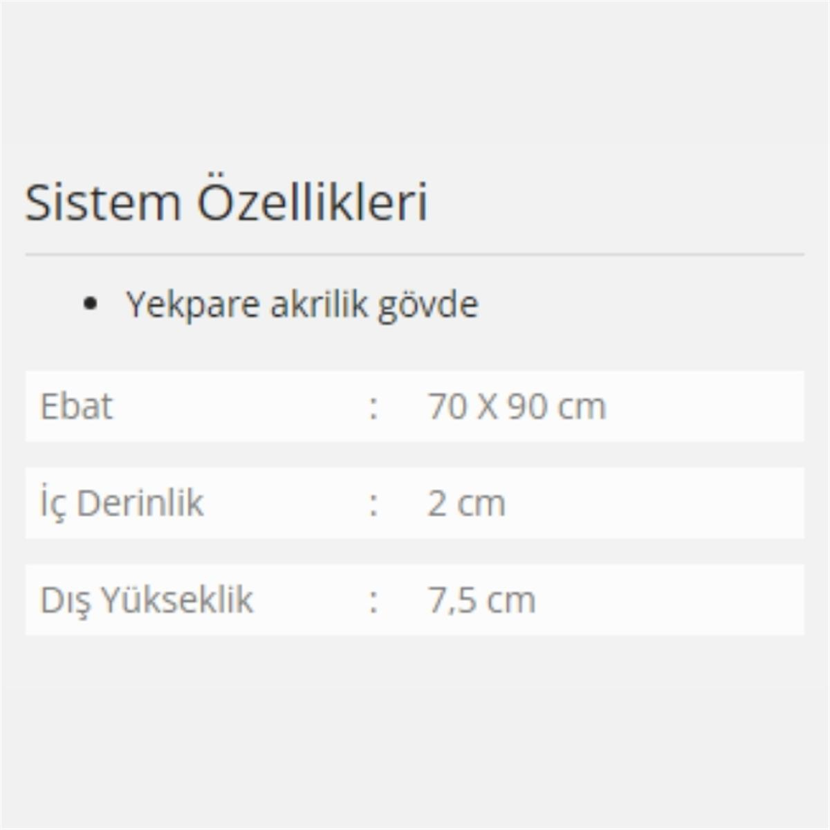 Formina Line Slimblok Duş Teknesi