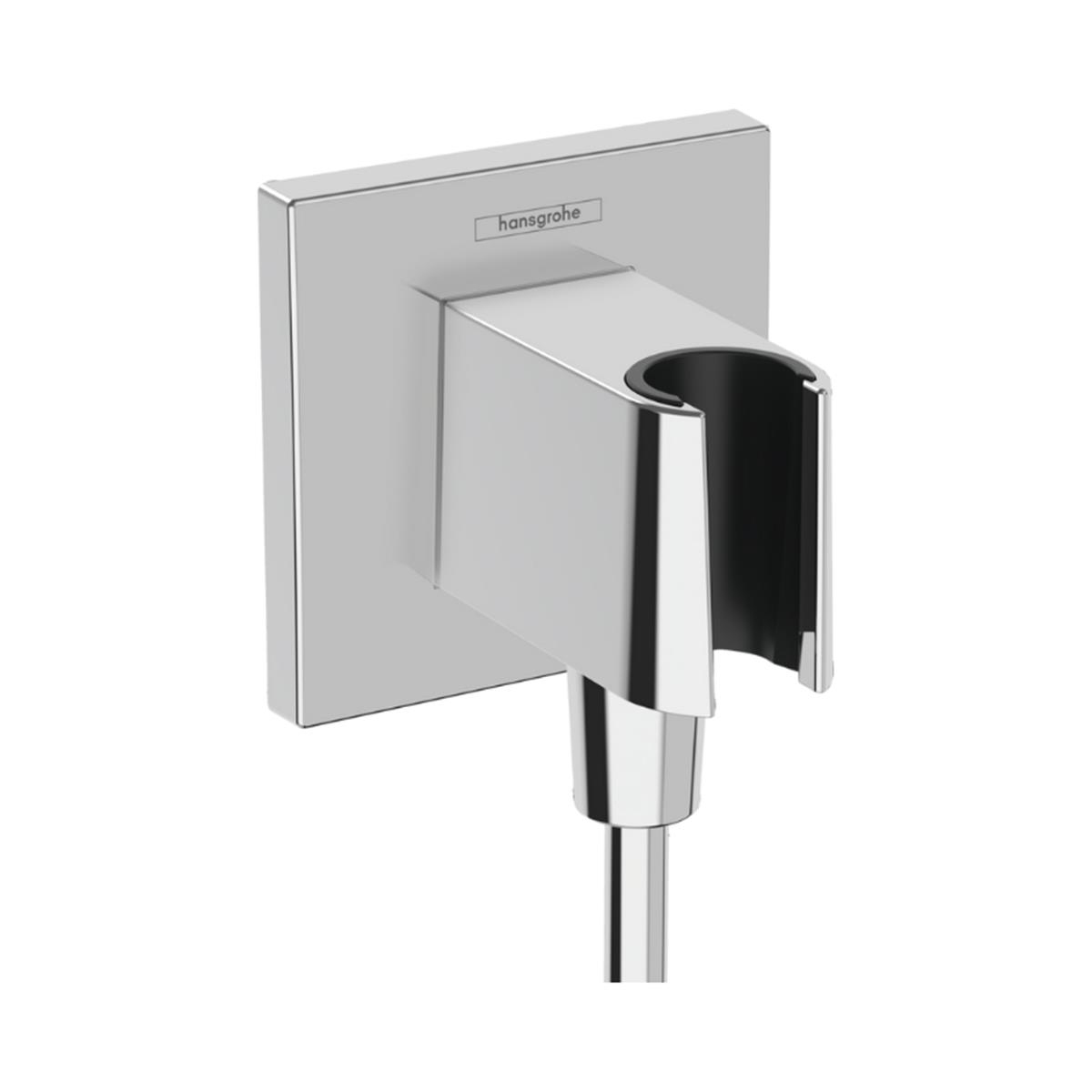 Hansgrohe FixFit E Çıkış Dirseği Askı İle Krom