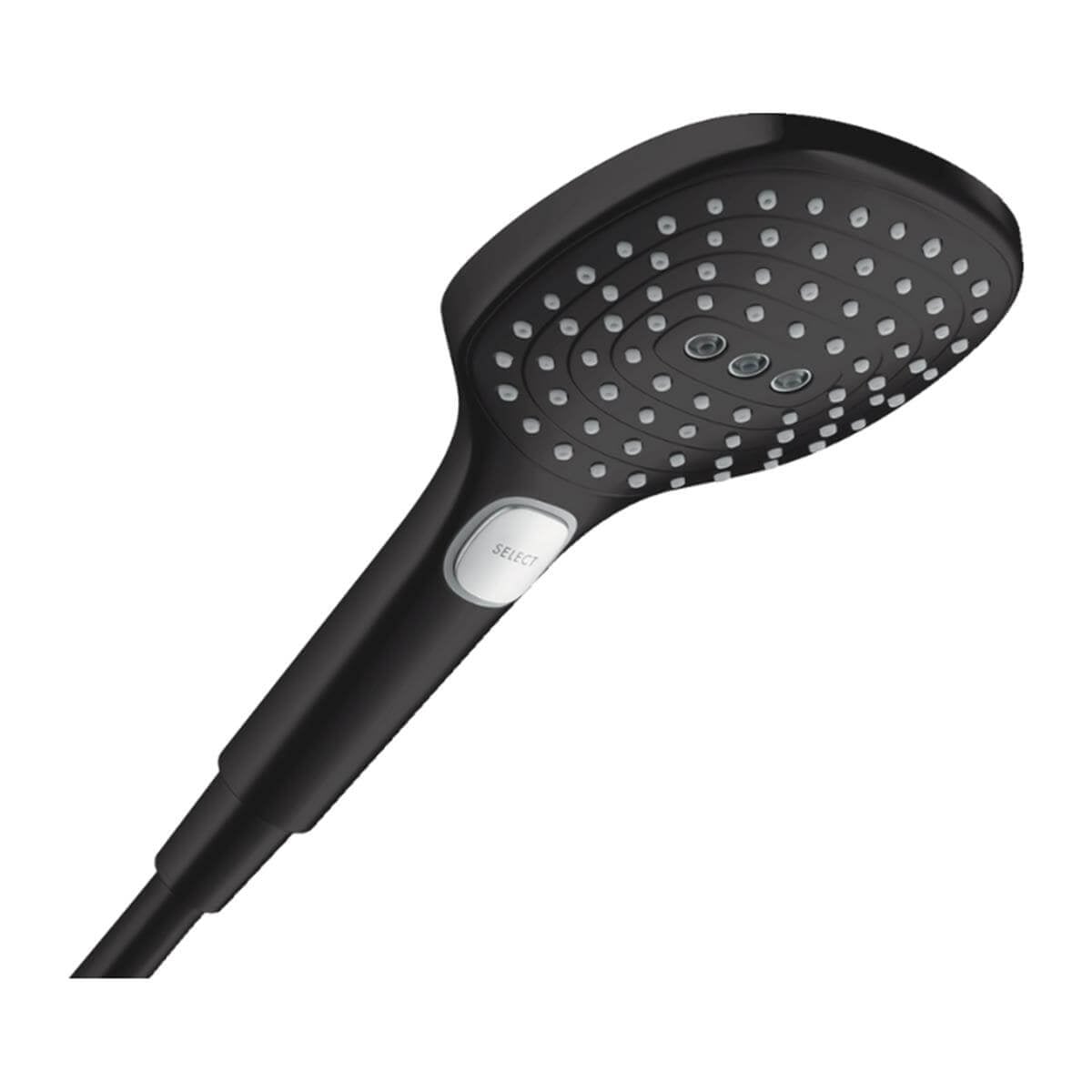 Hansgrohe Raindance Select E El Duşu 120 3 jet Satin Siyah