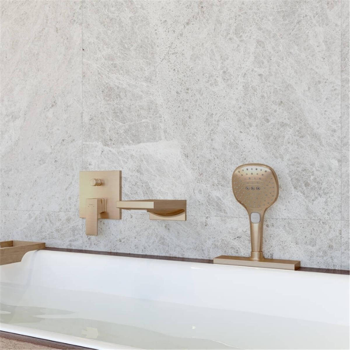 Hansgrohe Raindance Select E El Duşu 120 3 jet Mat Bronz