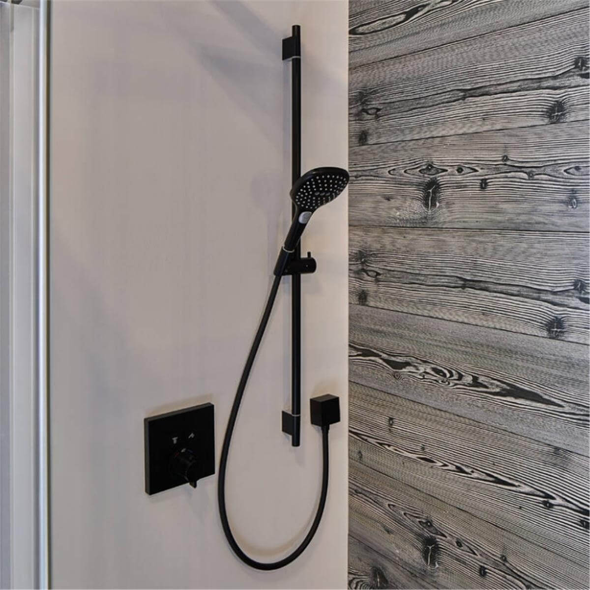 Hansgrohe Raindance Select E El Duşu 120 3 jet Satin Siyah