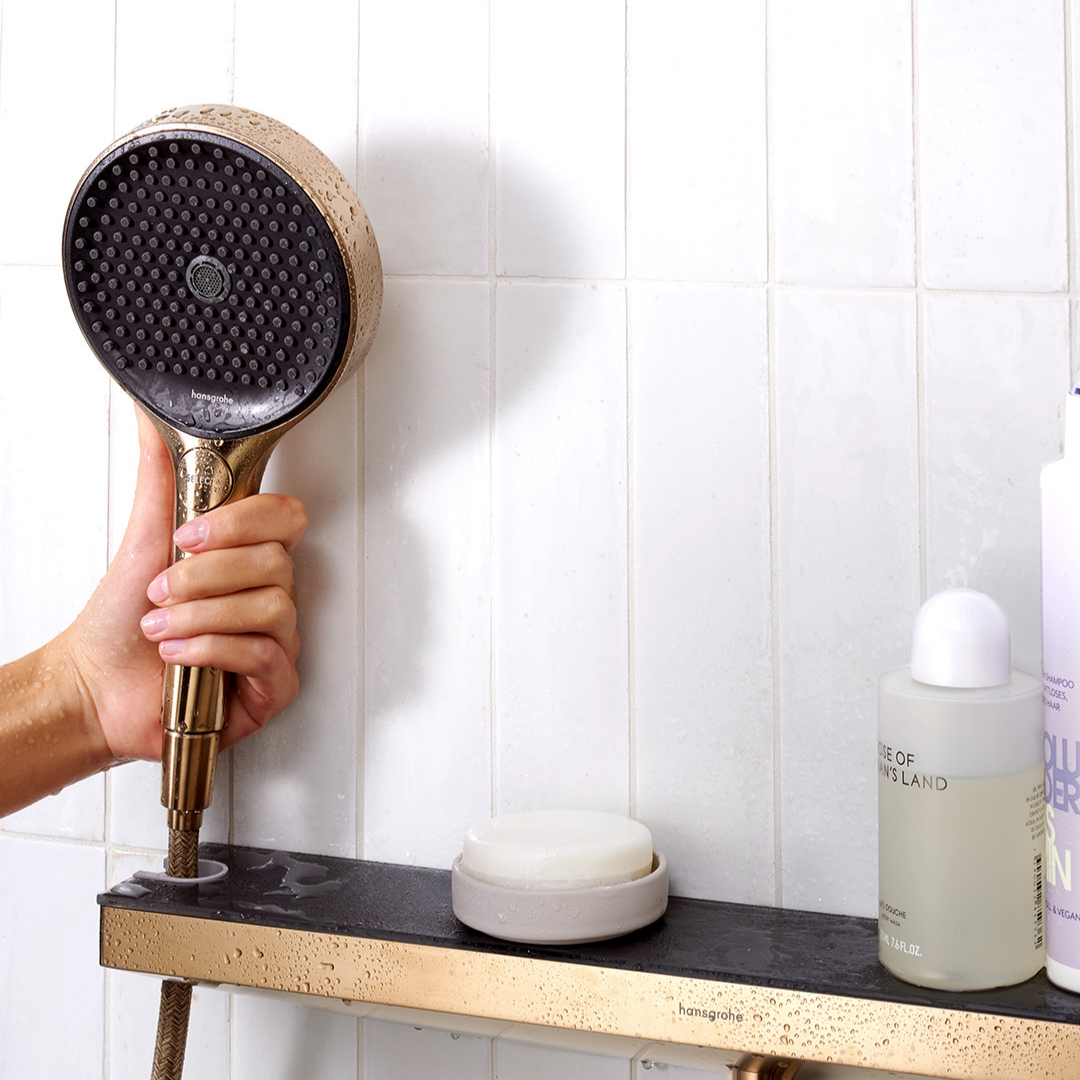 Hansgrohe Rainfinity El Duşu 130 3 jet Mat Bronz