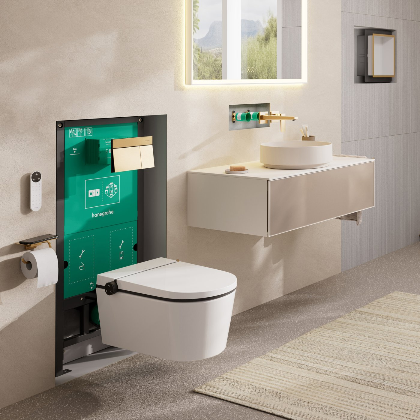 HANSGROHE İFRAME UNİVERSAL GÖMME REZERVUAR