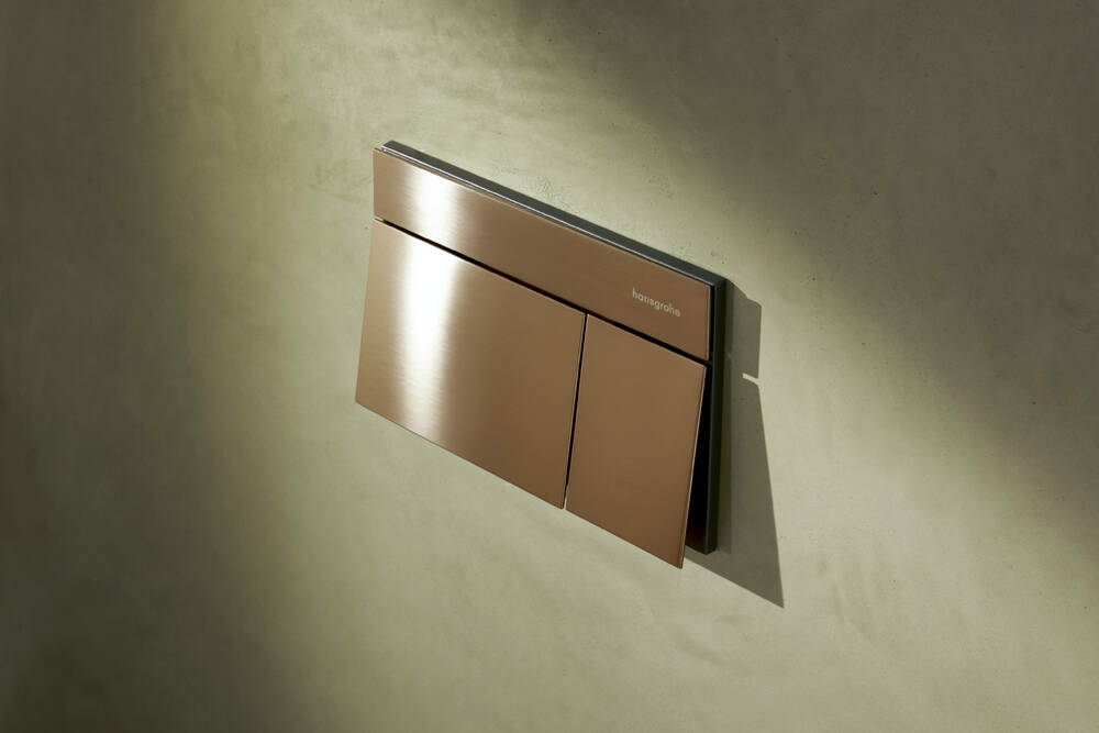 Hansgohe iFrame Element E Kumanda Kapağı Mat Bronz