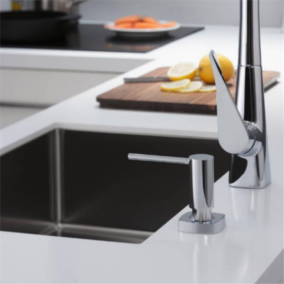 Hansgrohe A71 Ankastre Sıvı Sabunluk Satin Siyah