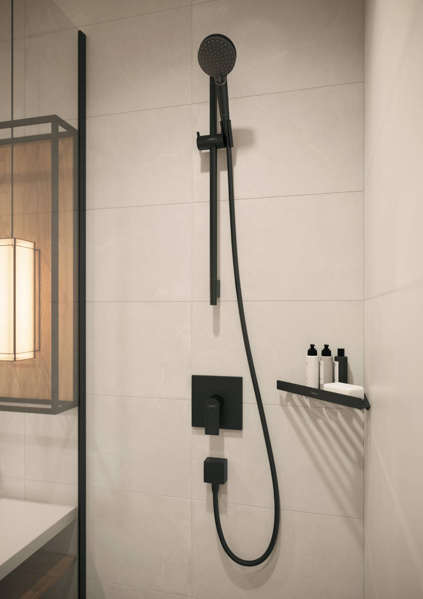 Hansgrohe AddStoris Köşe Sabunluk Mat Siyah