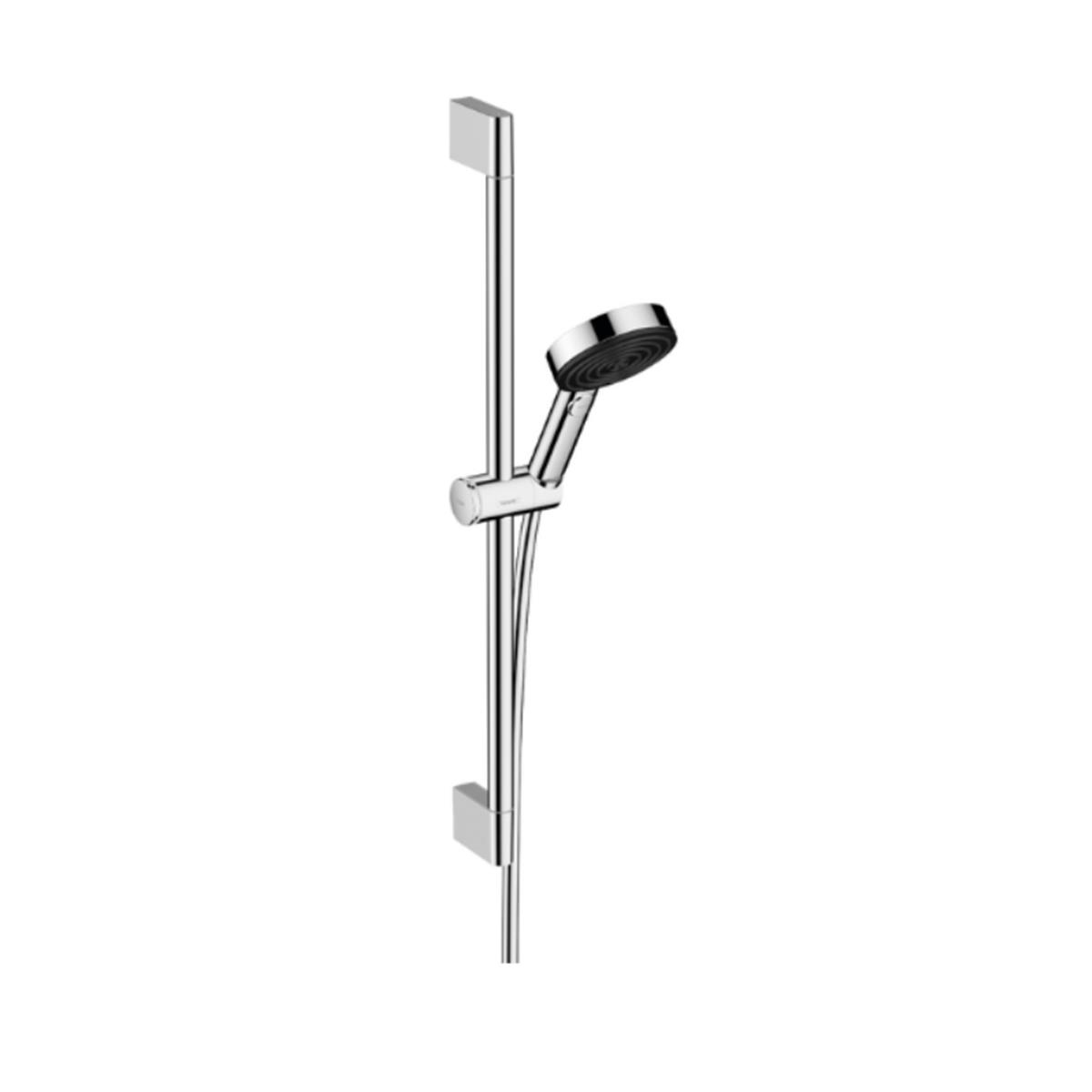 Pulsify Select S Duş seti 105 3jet Relaxation, 65 cm duş barı ile Krom