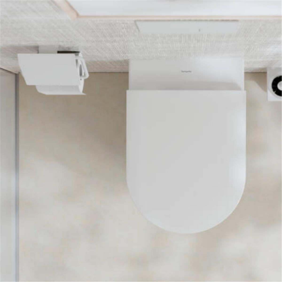 Hansgrohe AddStoris Tuvalet Kağıtlığı Satin Beyaz
