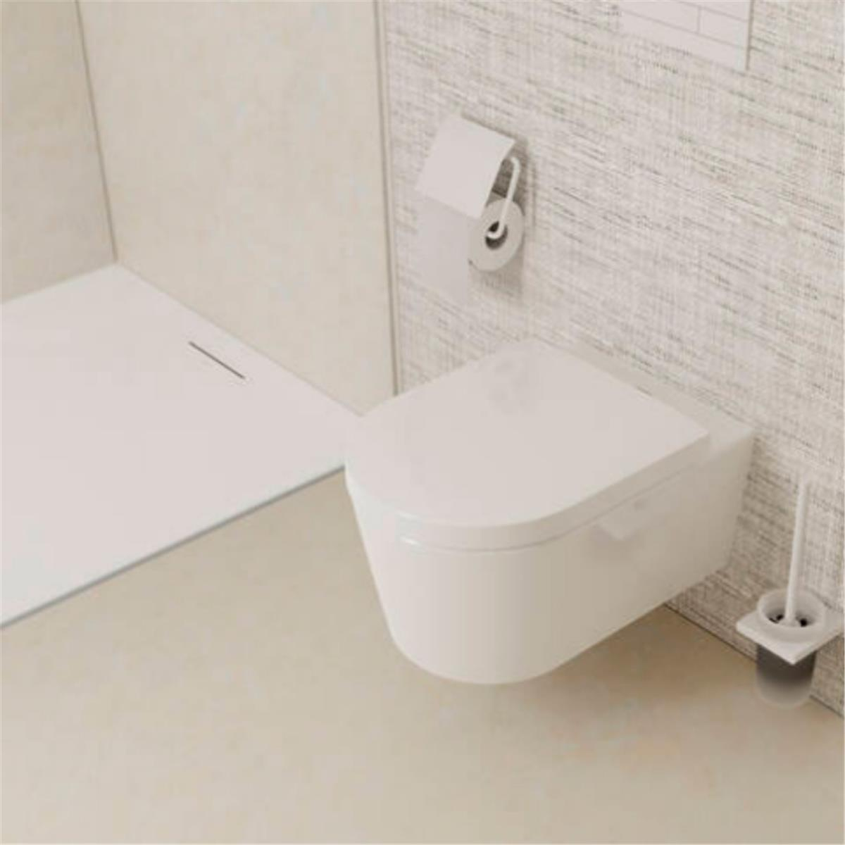 Hansgrohe AddStoris Tuvalet Kağıtlığı Satin Beyaz