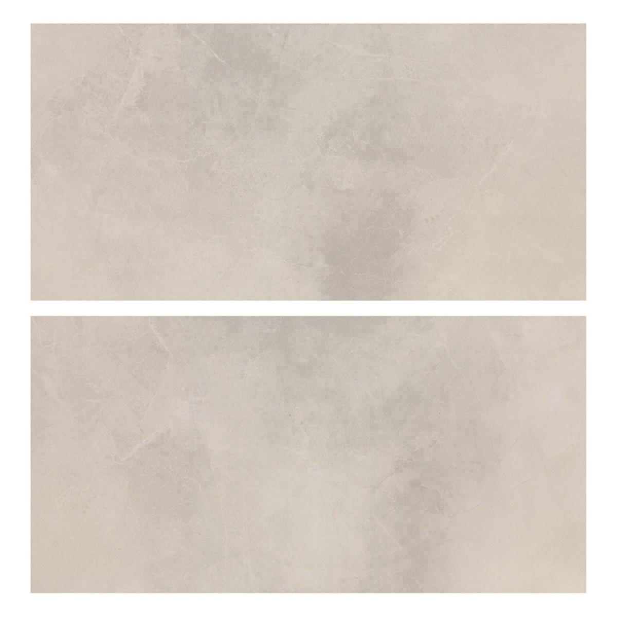 Kütahya Seramik 60*120 Pulpis Prime Açık Gri Rektifiye Parlak Nano