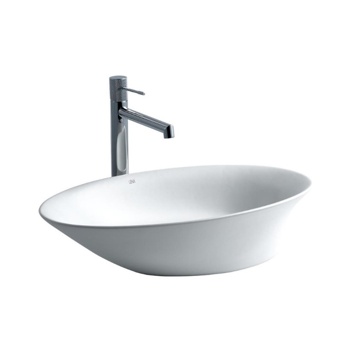 Lena EH-4610MB Tezgah Üstü Porselen Lavabo Karma