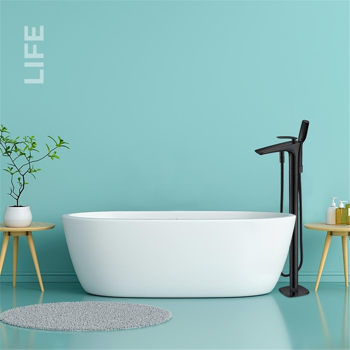 Newarc Life Tabandan Banyo Bataryası Siyah