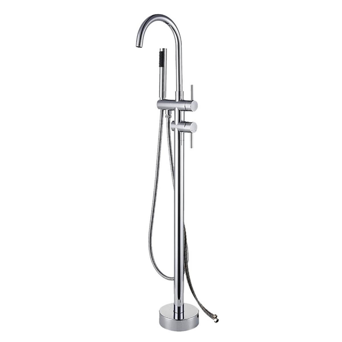 Newarc Step Tabandan Banyo Bataryası Krom