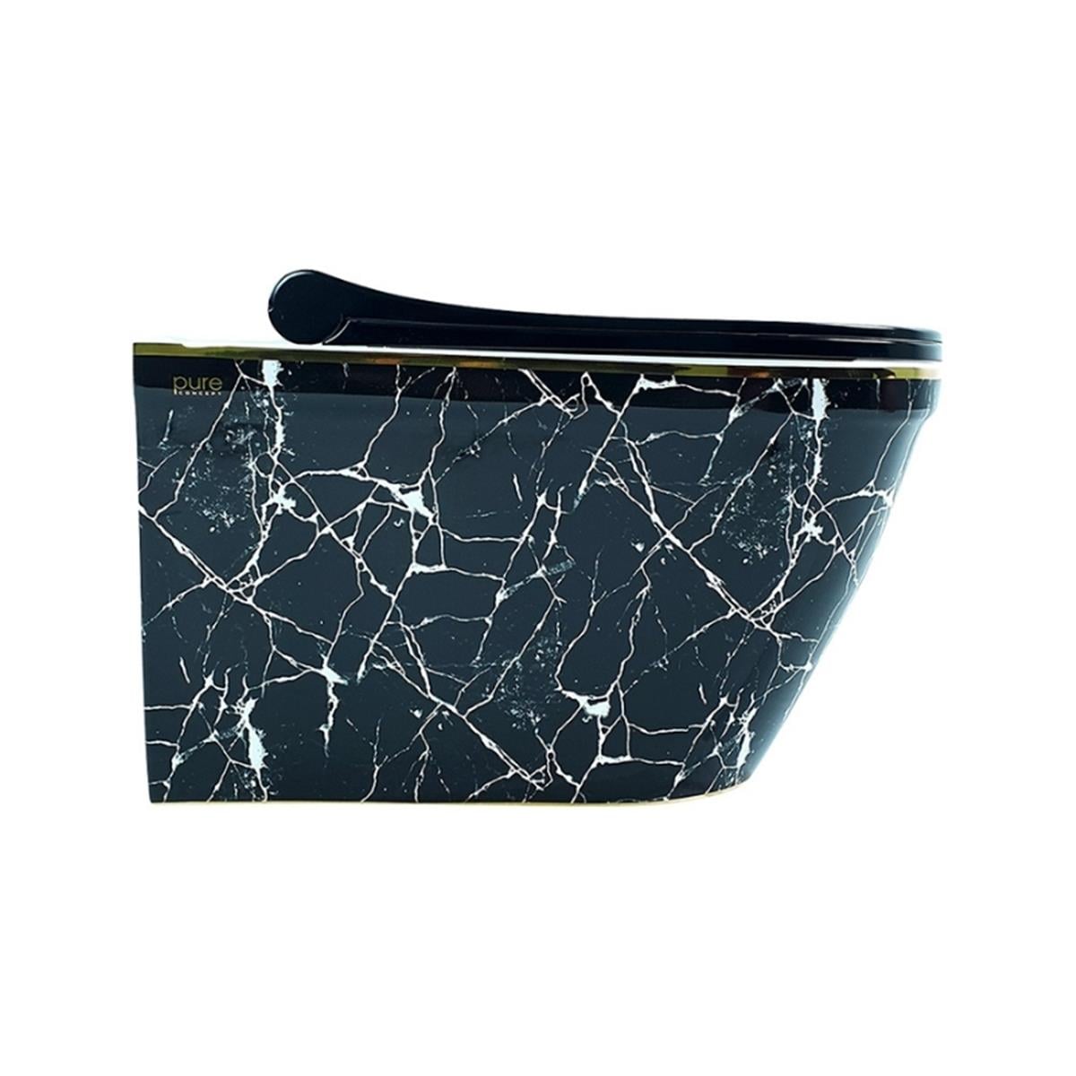 Pure Concept Galaxy Kanalsız Asma Klozet Kapak Dahil